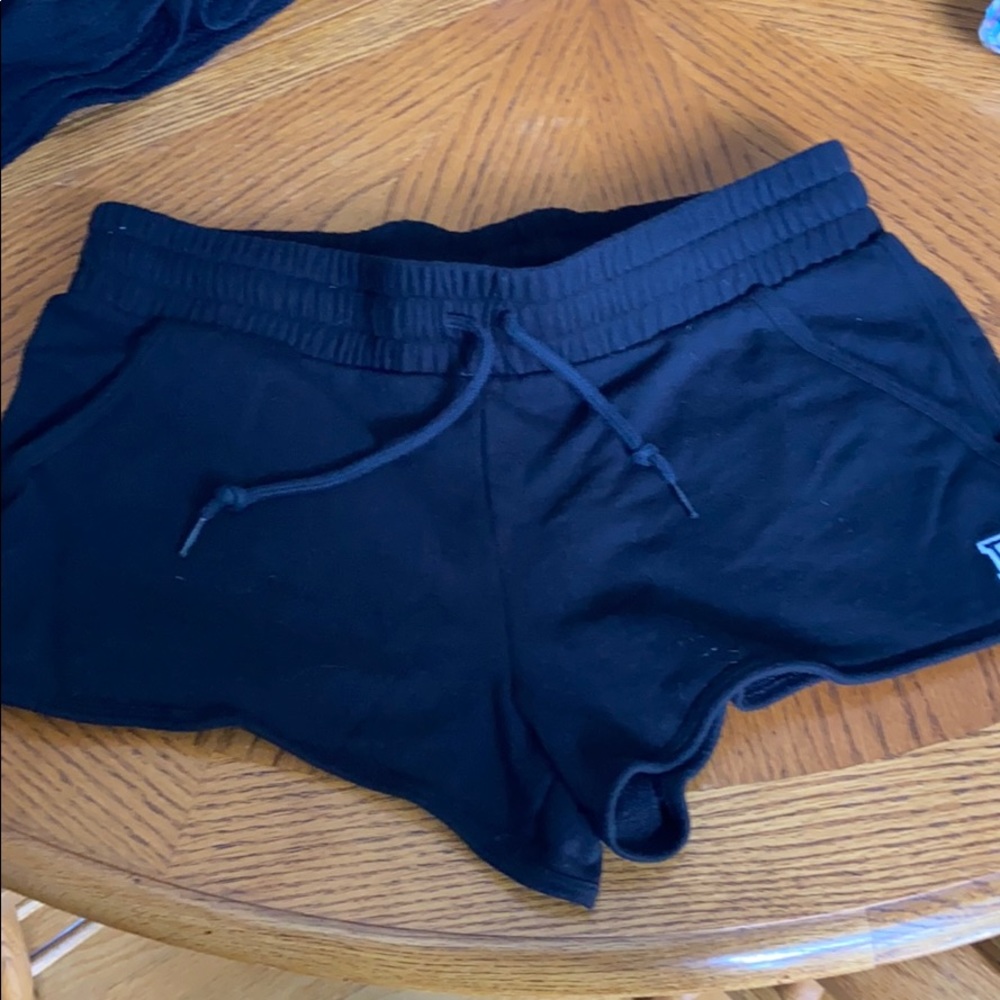 PINK black shorts